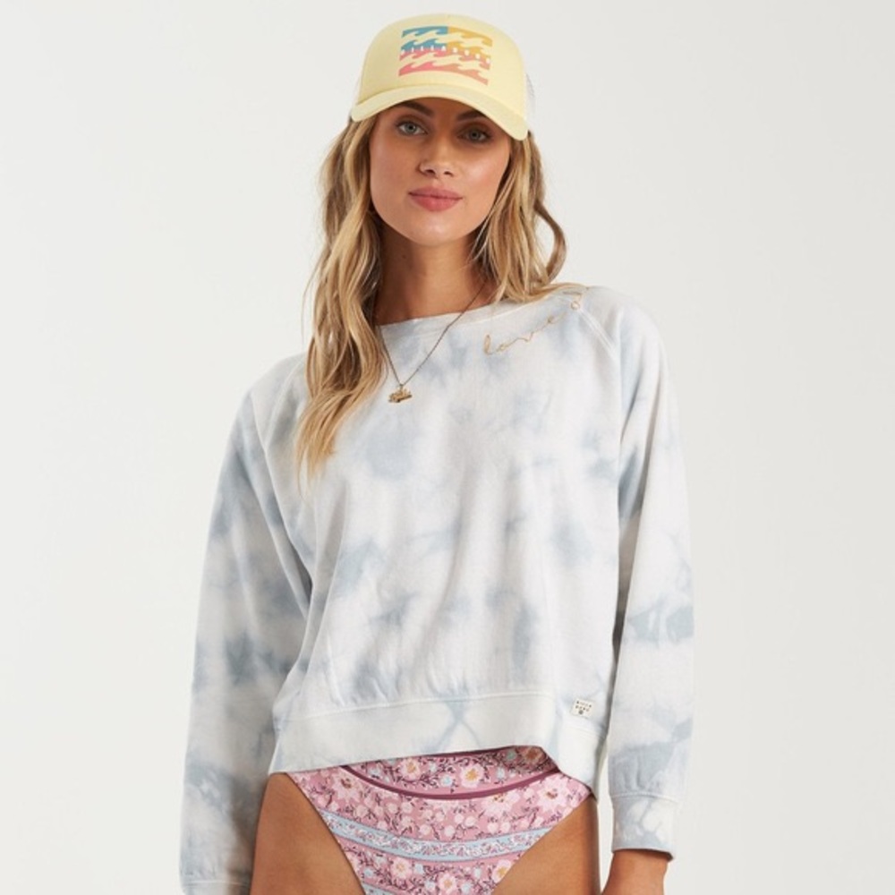 Billabong Sun Shrunk Tie Dye Sweatshirt
